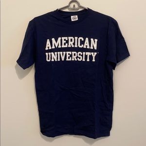 American University tshirt
